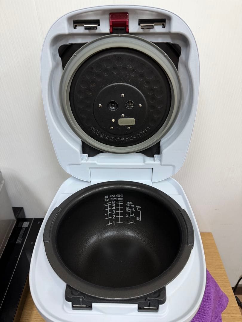 TIGER 圧力IH炊飯器JPC-K10S（1.0L / 5.5合）2019年製