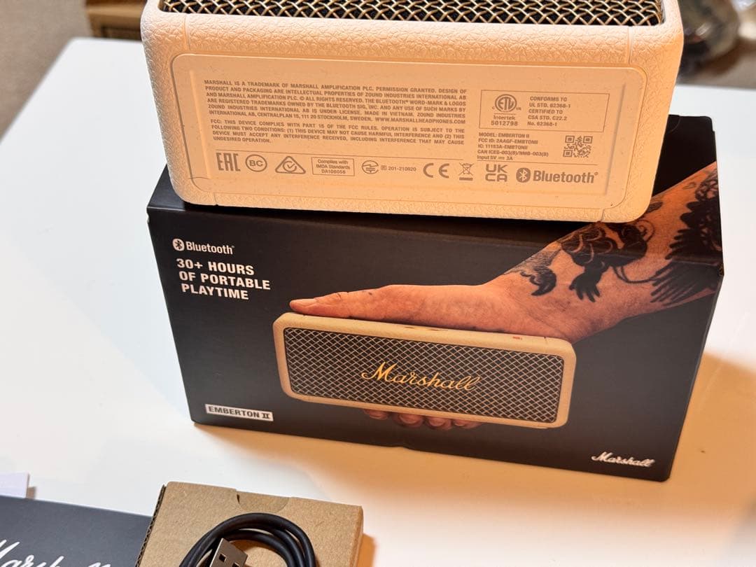 【ほぼ新品】Marshall スピーカー EMBERTON II