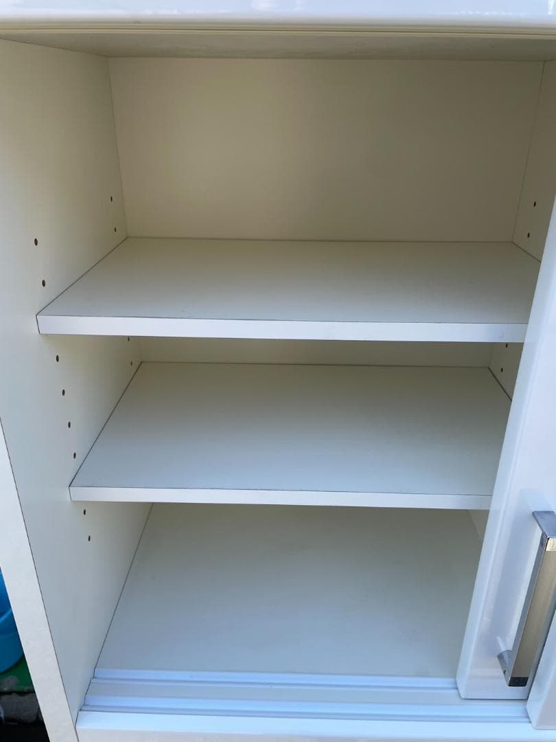 大阪京都限定 ニトリ 共和産業 食器棚 シャロー 幅90cm キッチンボード