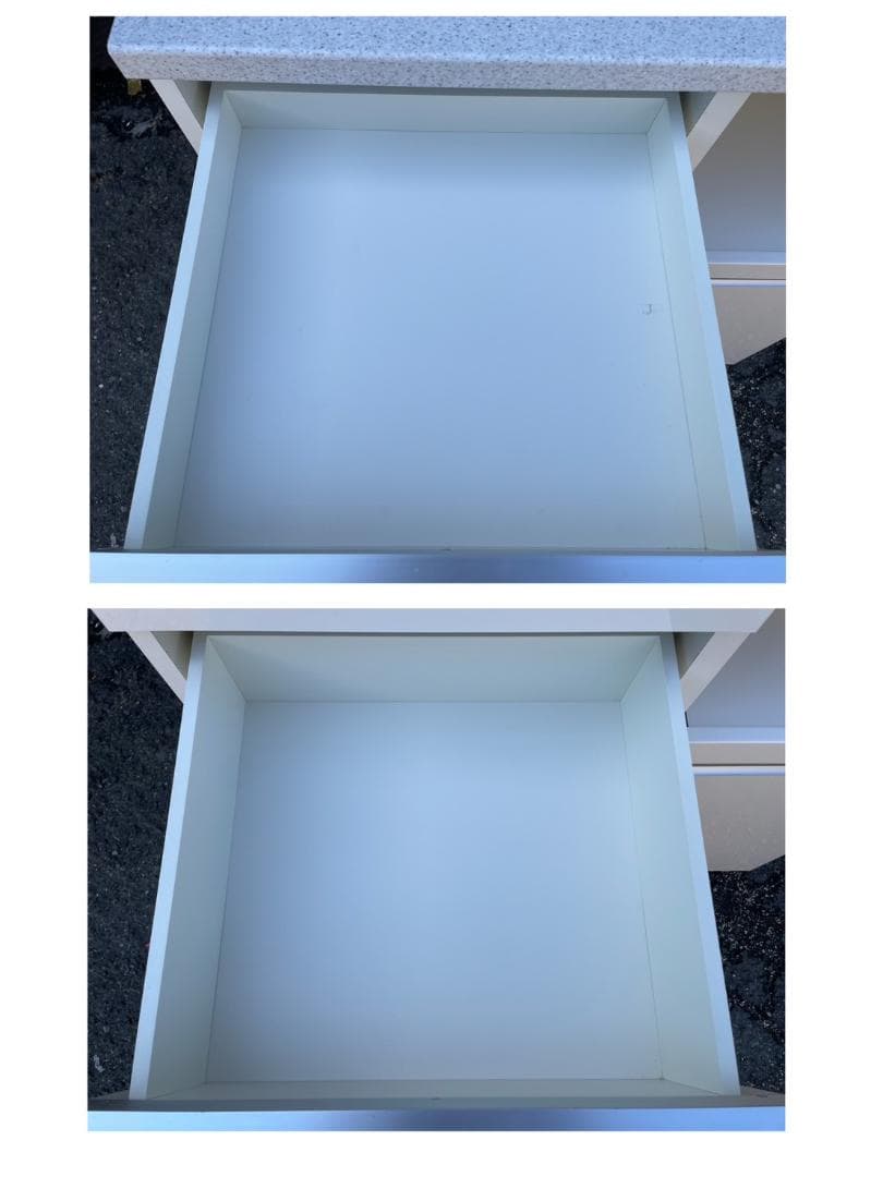 大阪京都限定 ニトリ 共和産業 食器棚 シャロー 幅90cm キッチンボード