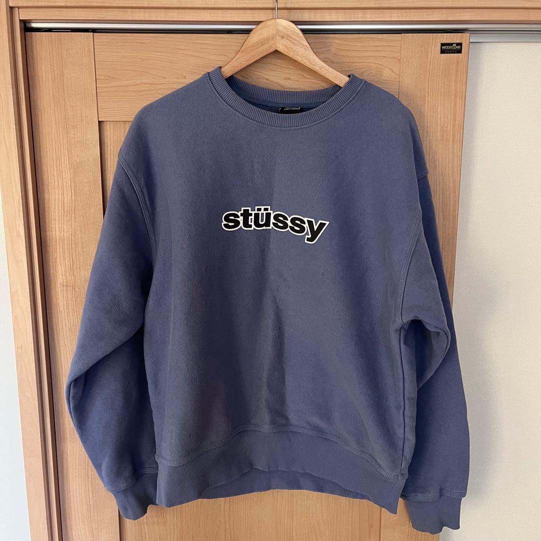 stüssy ロゴスウェット