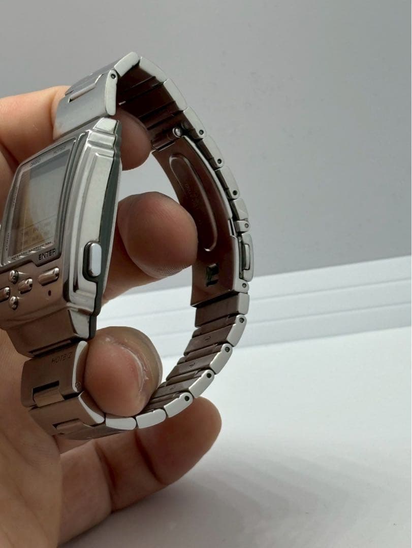 CASIO カシオ　DATA BANK HOTBIZ デジタル腕時計　y2k