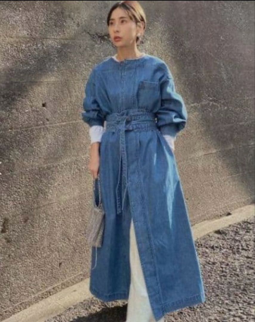 デニム　ワンピース　アメリヴィンテージ