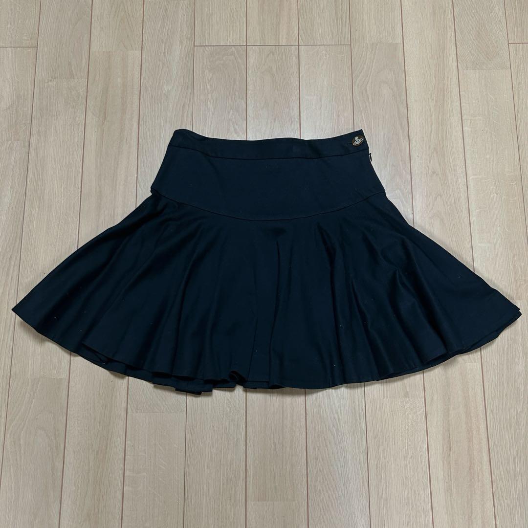 Vivienne Westwood オーブボタン フレアスカート