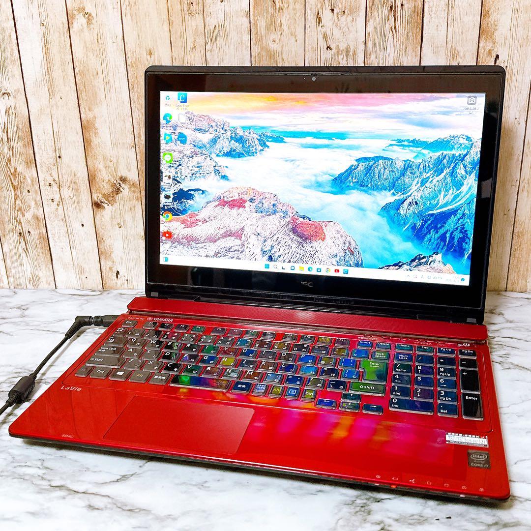 1台限定✨高性能i7＆メモリ8GB✨超大容量1TB✨カメラ すぐ使えるパソコン