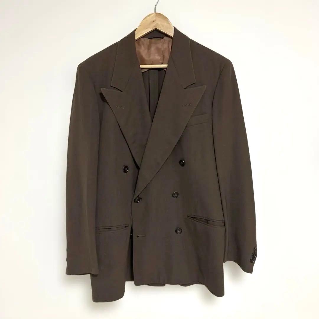 40s〜50s J.CPenney ウールギャバ　テーラードジャケット　ダブル