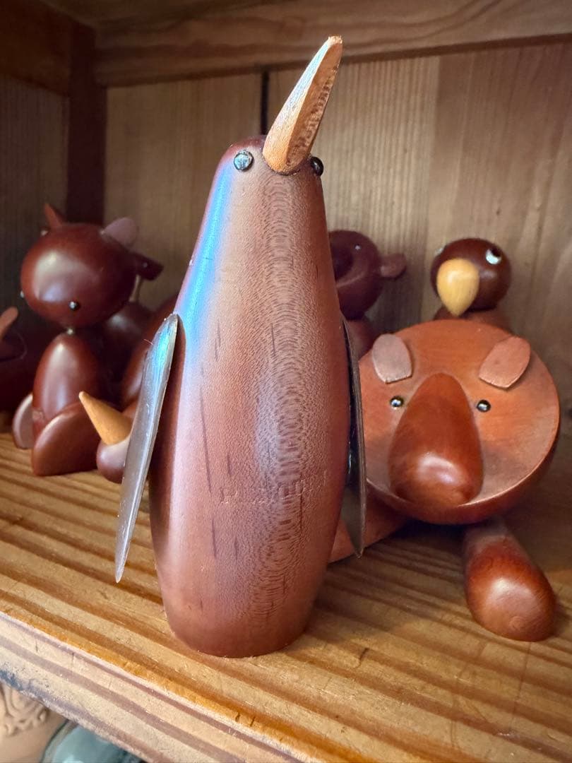 千趣会　ロイヤルペット　木製　アニマル フィギュア　北欧　19体