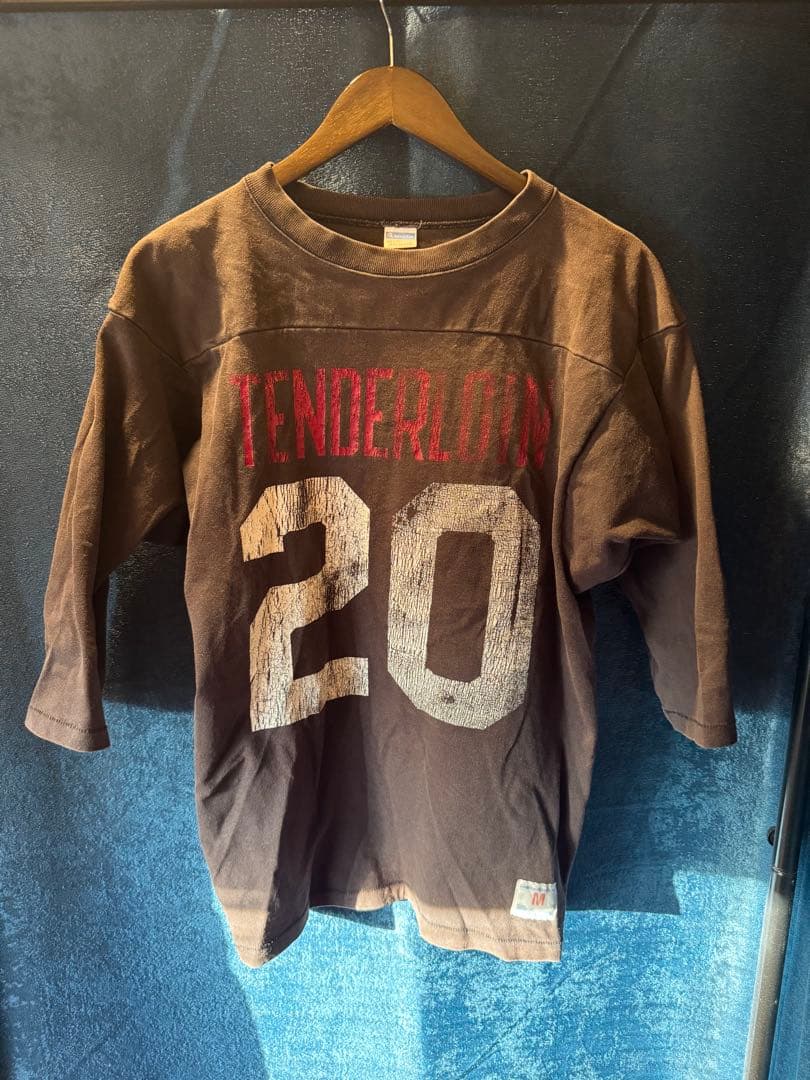 TENDERLOIN テンダーロイン　フットボールシャツ　ハーレー