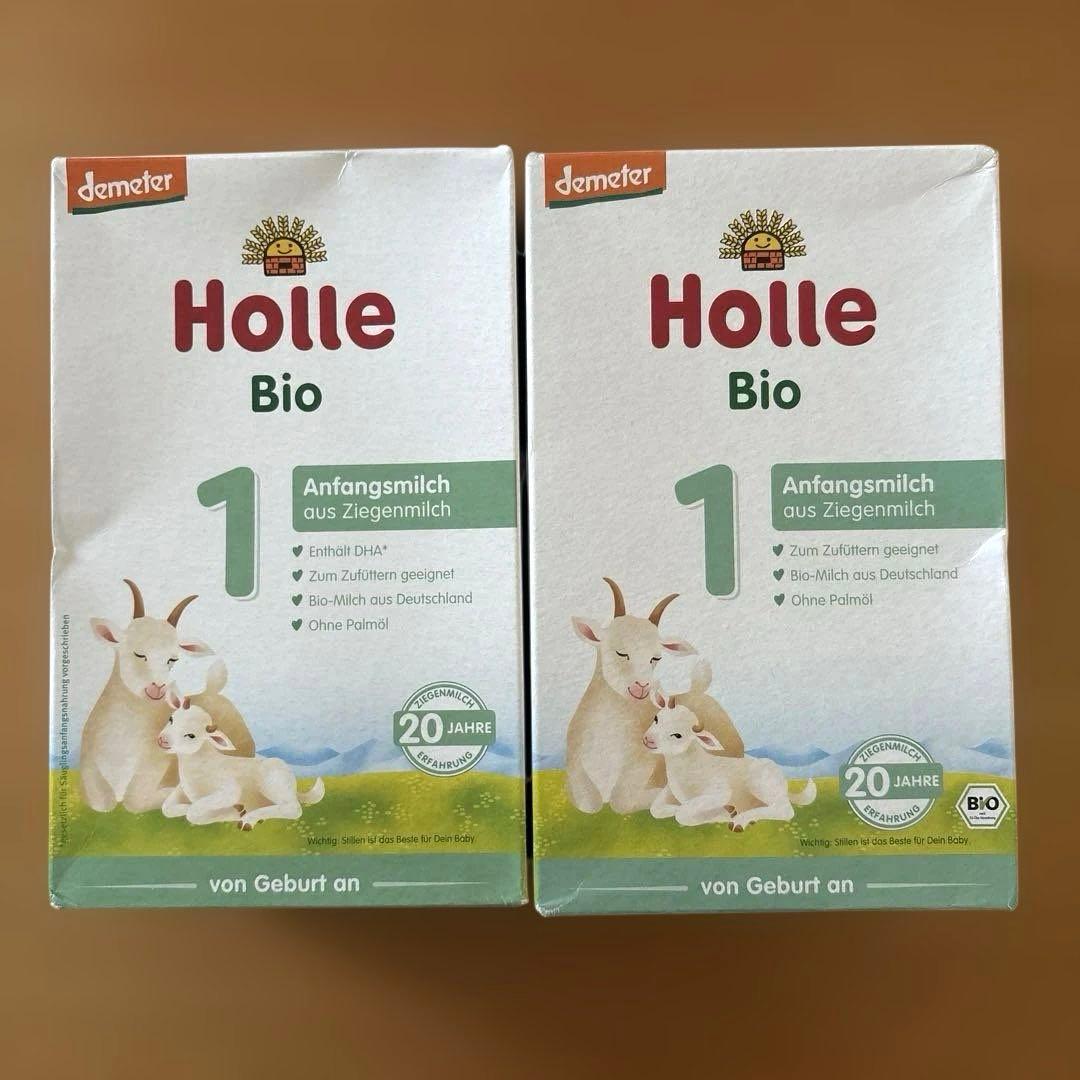 Holle Bio 1 粉ミルク 400g 2個セット