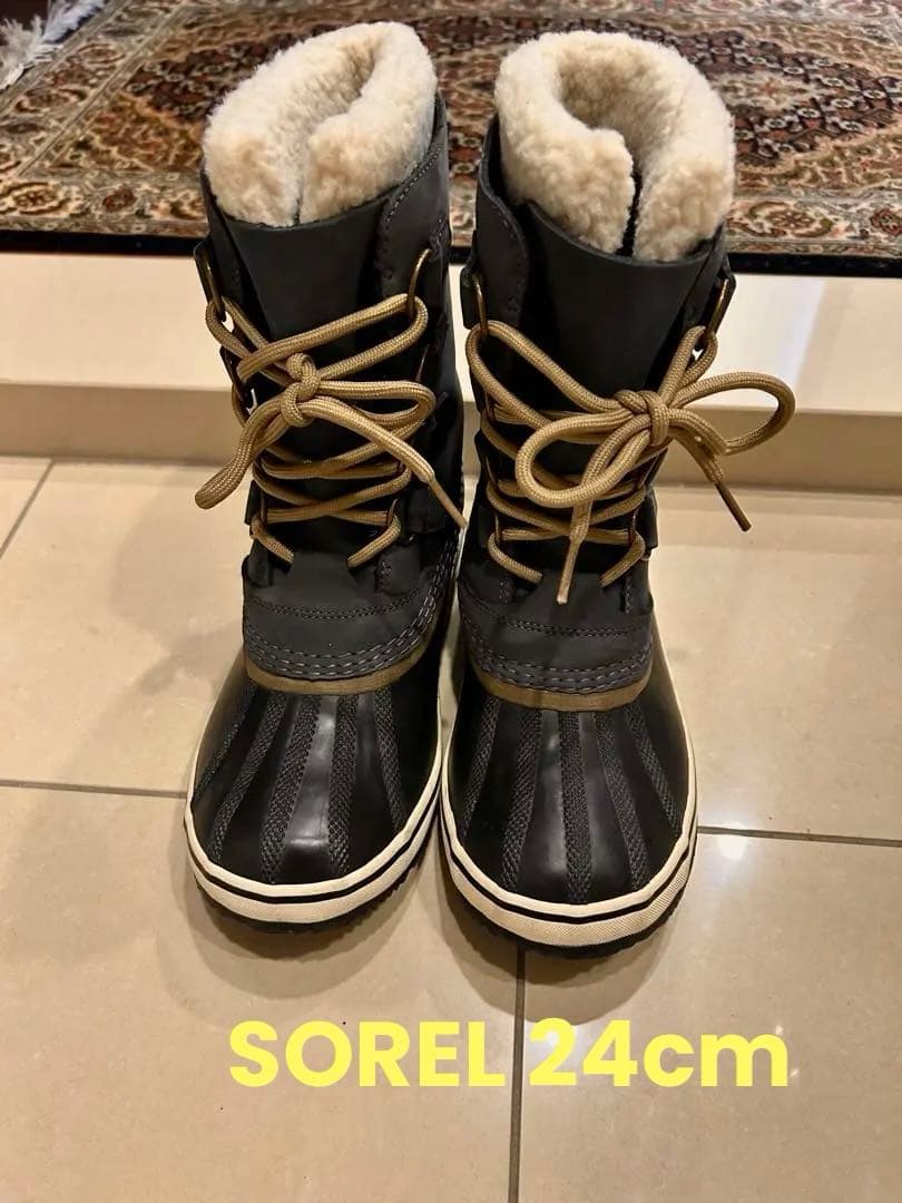 美品　SOREL ソレル　CARIBOU カリブー　24cm
