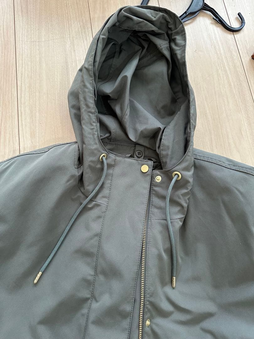 撥水加工　ミリタリーダウンコート