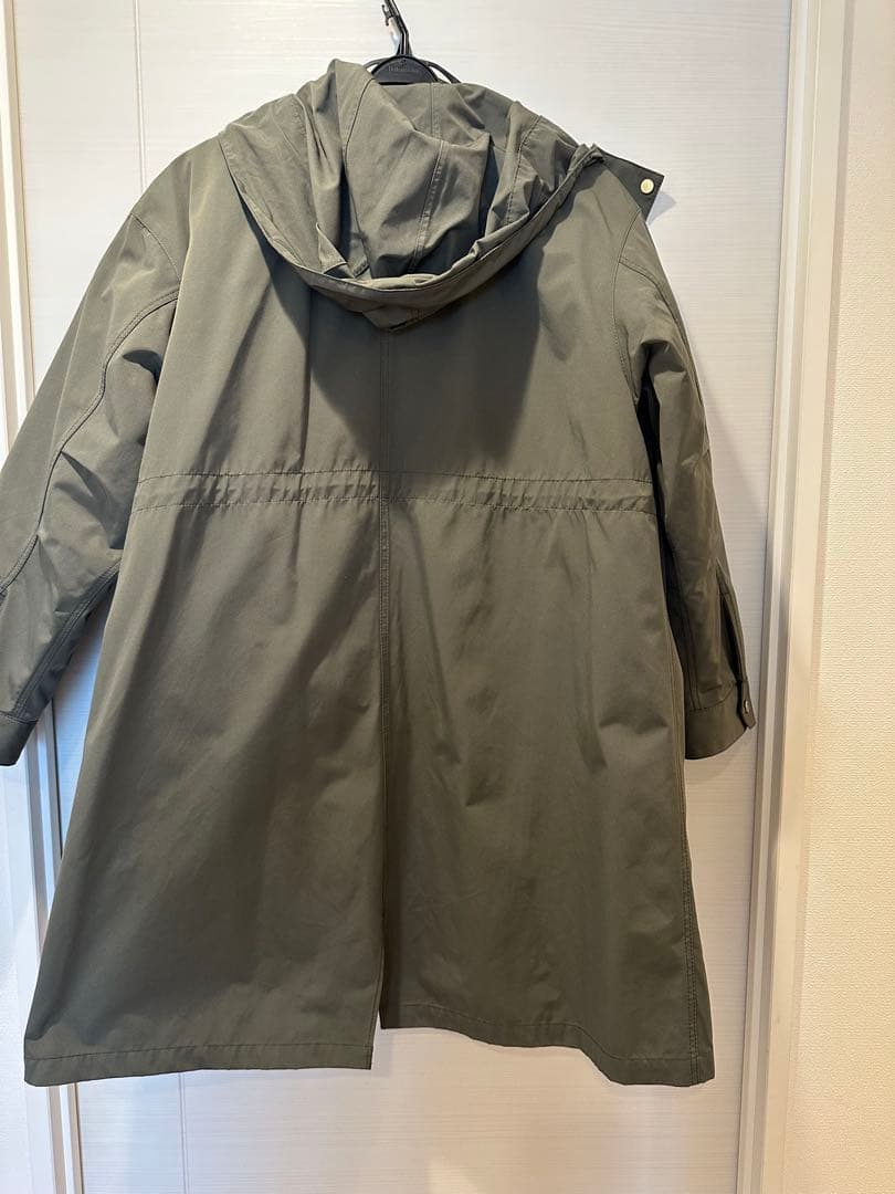 撥水加工　ミリタリーダウンコート