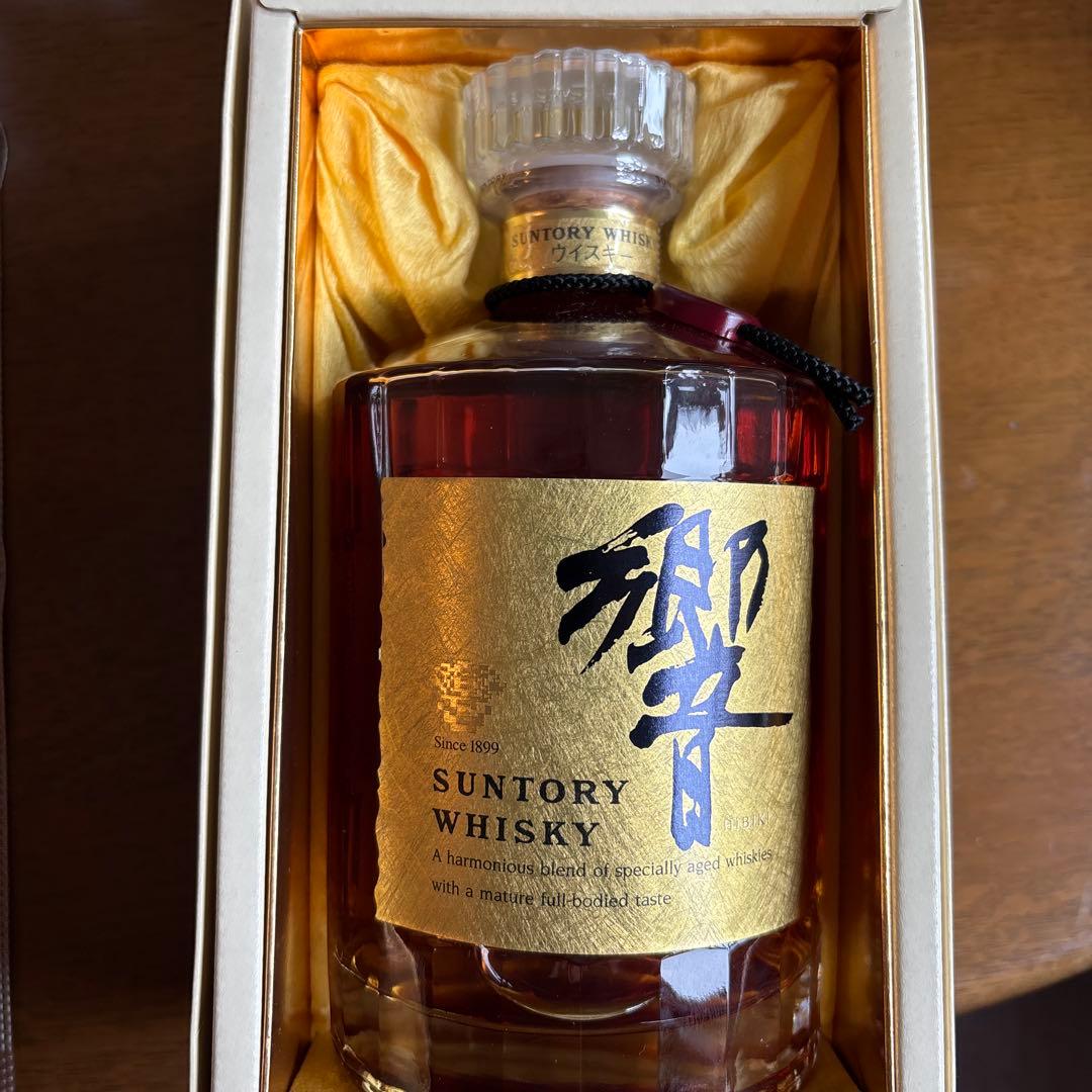 サントリーウィスキー響HIBIKI ゴールドラベル750ml 旧ラベル17年