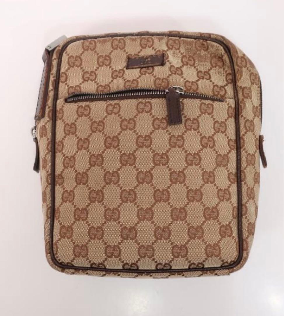 GUCCI ショルダーバッグ クロスボディ GGキャンバス GG柄