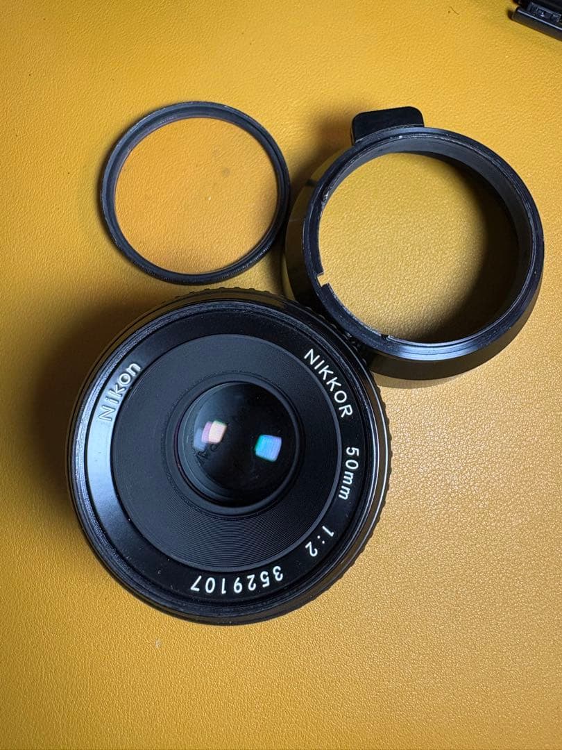 Nikon NIKKOR 50mm 1:2 AI レンズ フィルター フード