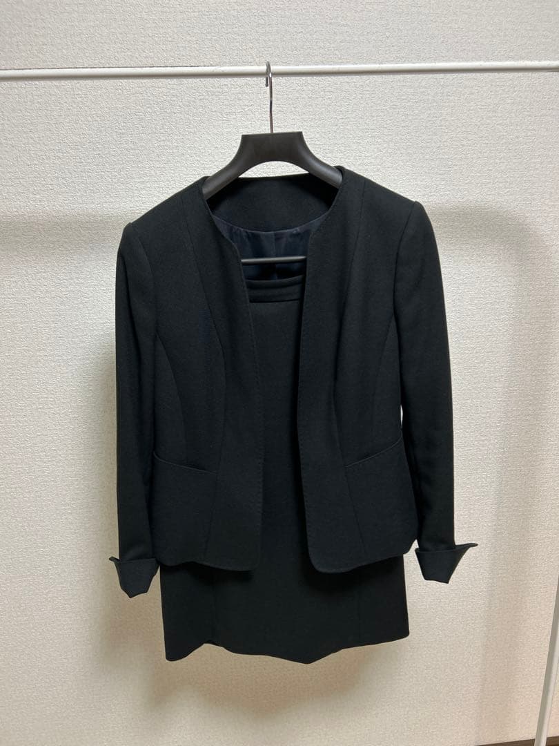 COUP DE CHANCE セットアップ ジャケット スカート ブラック