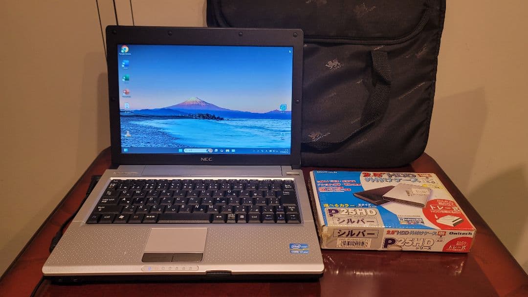 NEC Corei7 Office 2021認証 & 外付けHDDケース