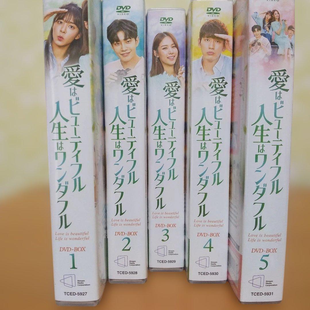 愛はビューティフル,人生はワンダフル DVD-BOX1～5最終話　全話