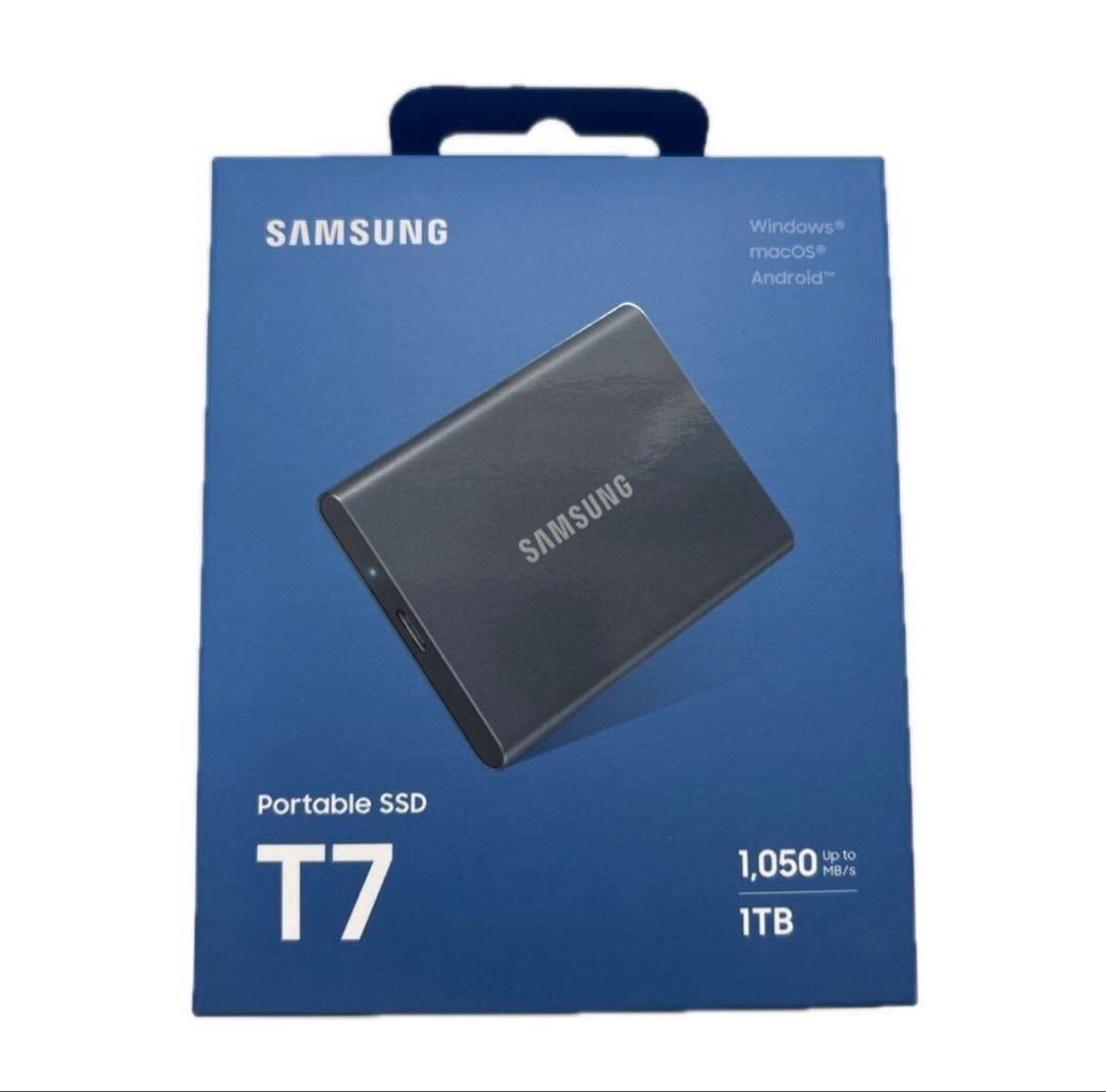 【新品未使用】SAMSUNG MU-PC1T0T-IT/A SSD T7 1TB