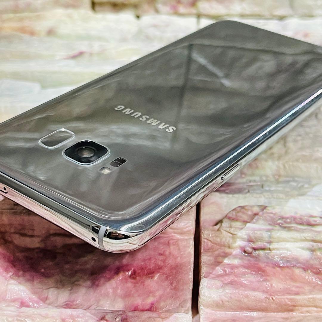 SIMフリー Galaxy S8+ 64GB 045 アークティックシルバー