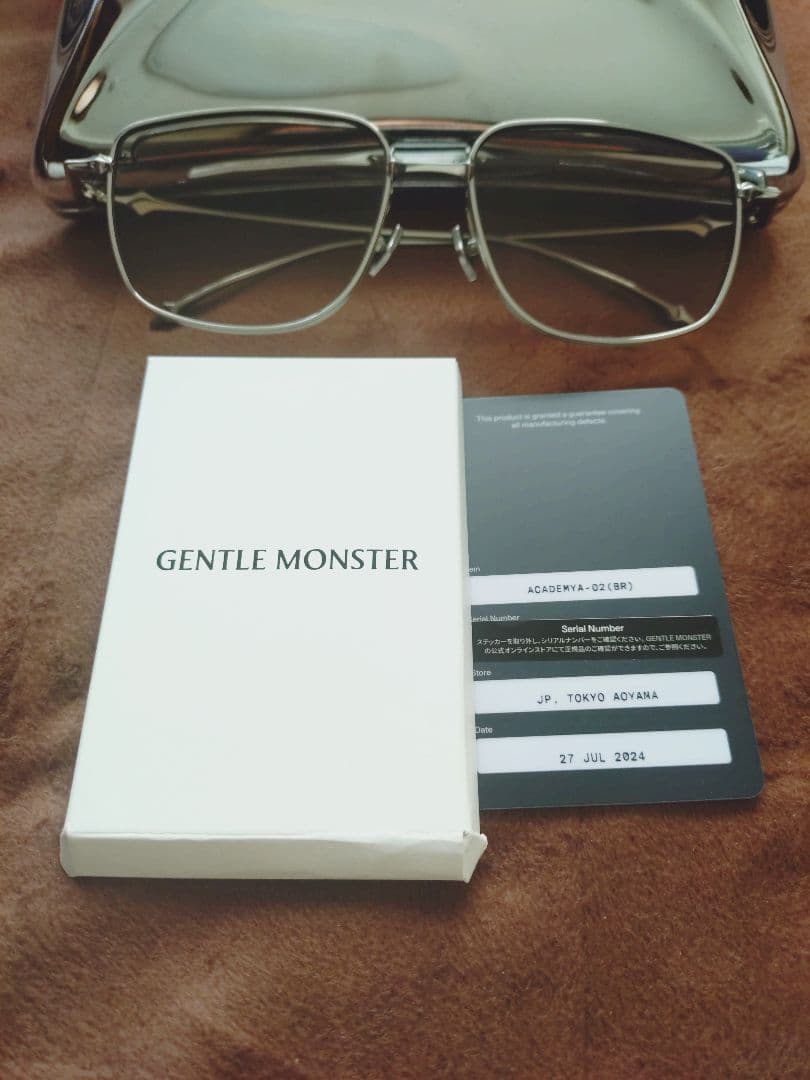お値下げGENTLE MONSTER BOLD 　Academya 02(BR)
