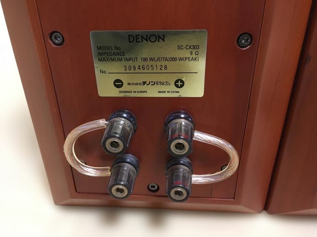 ハ*ツ様 スピーカー DENON SC-CX303