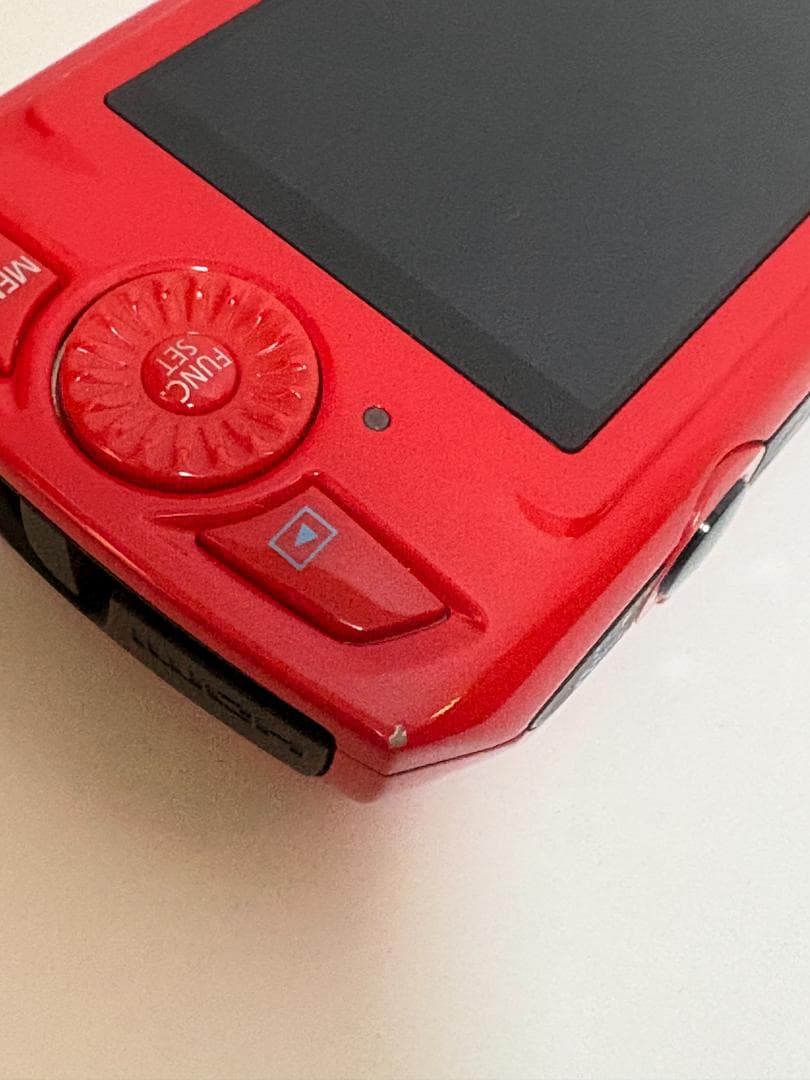 “Canon　IXY30S　PC1473　コンパクトデジカメ　ジャンク　レッド”