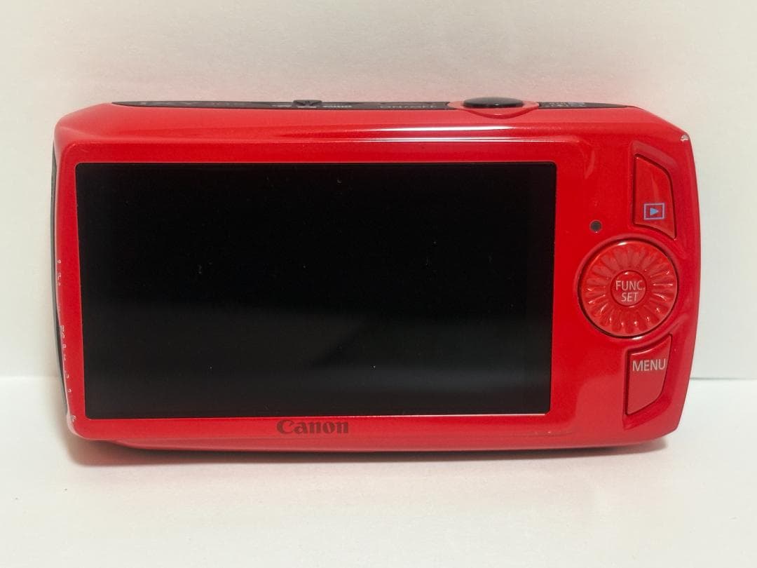 “Canon　IXY30S　PC1473　コンパクトデジカメ　ジャンク　レッド”