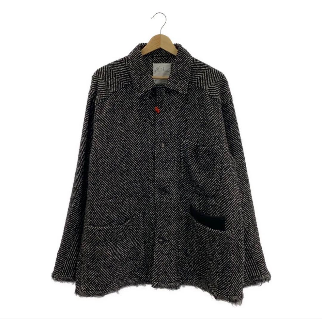 y*i様 ANCELLM DAMAGE WOOL HERRINGBONE COV