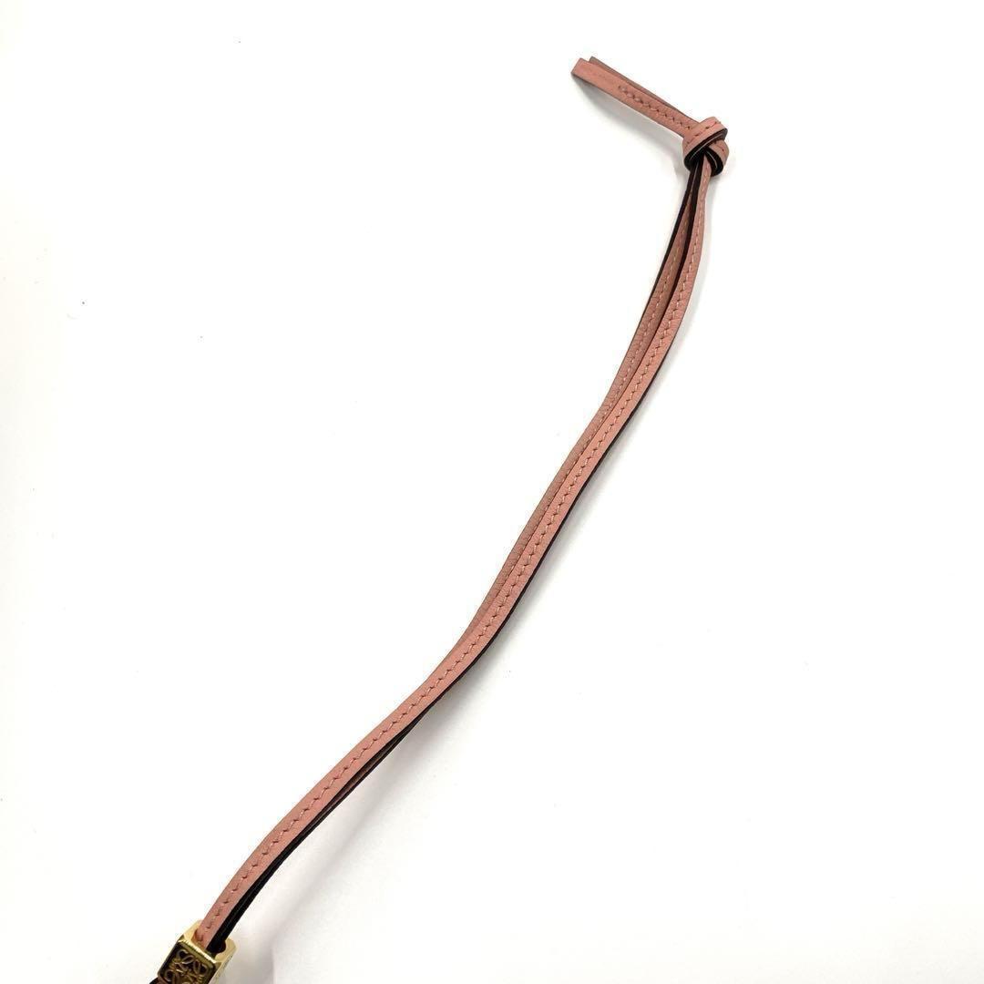 未使用級　LOEWE　ロエベ　チャーム　シーホース　アナグラム　リバーシブル