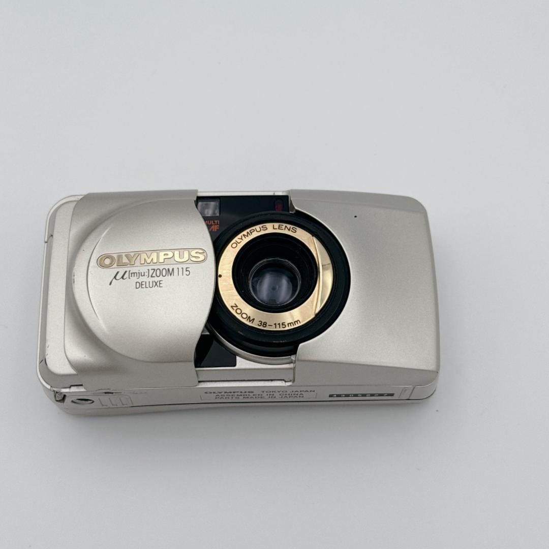 【概ね美品】OLYMPUS μ[mju:] ZOOM 115 DELUXE