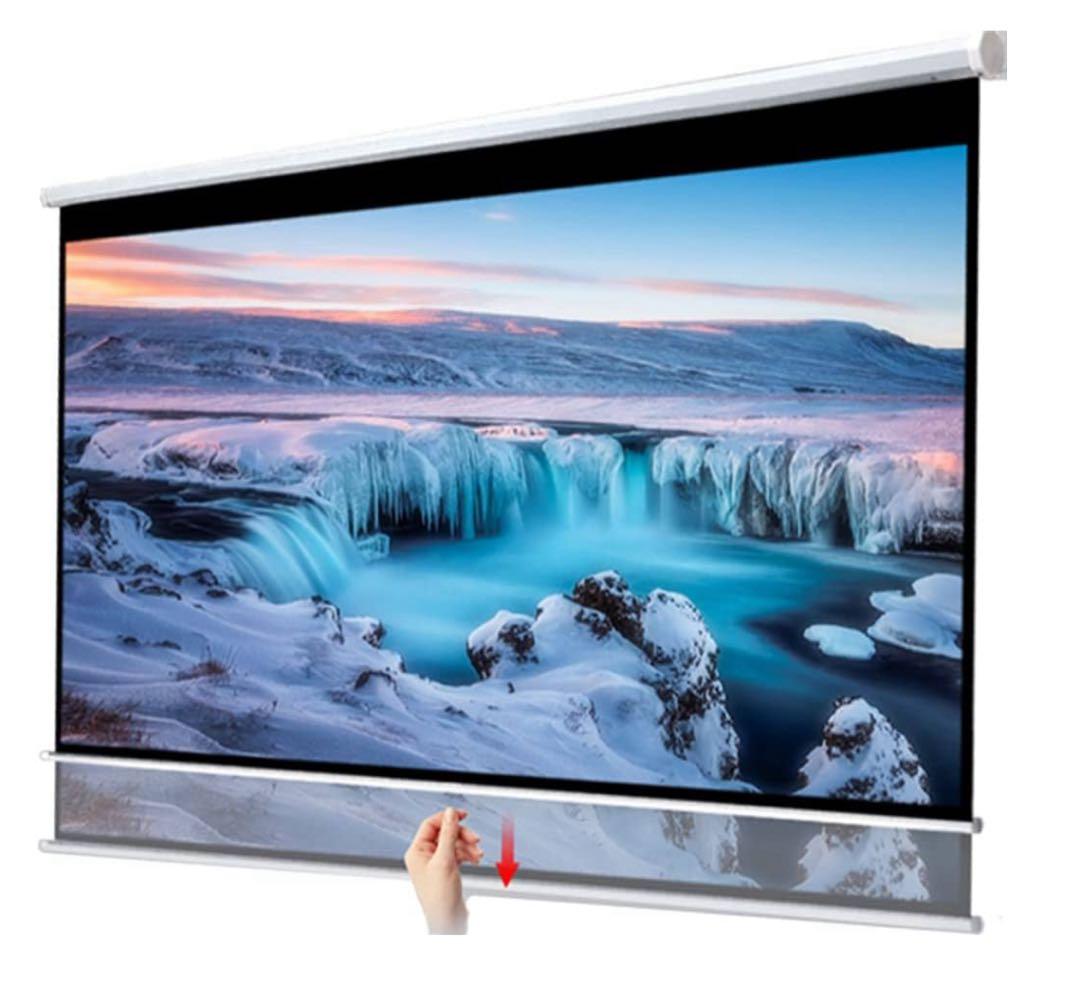 120インチ 16:9 プロジェクタースクリーン 未使用品(引き取り希望 )