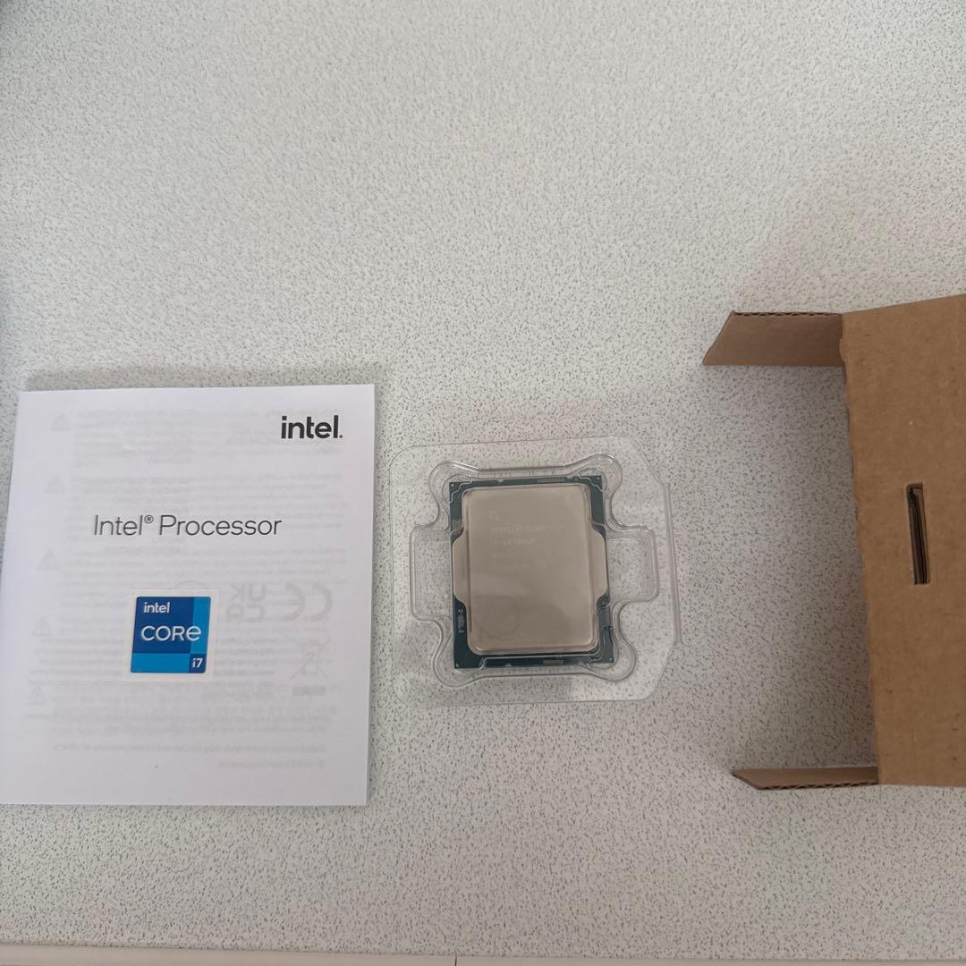 ほぼ未使用品Intel Core i7-14700KF 14th Gen CPU