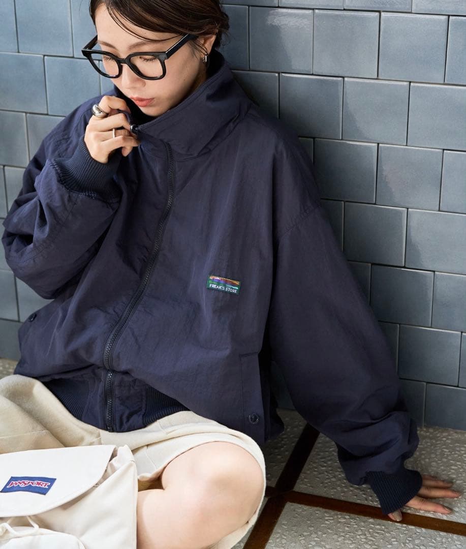 【新品】FREAK'S STORE リバーシブル スタンドカラー ブルゾン