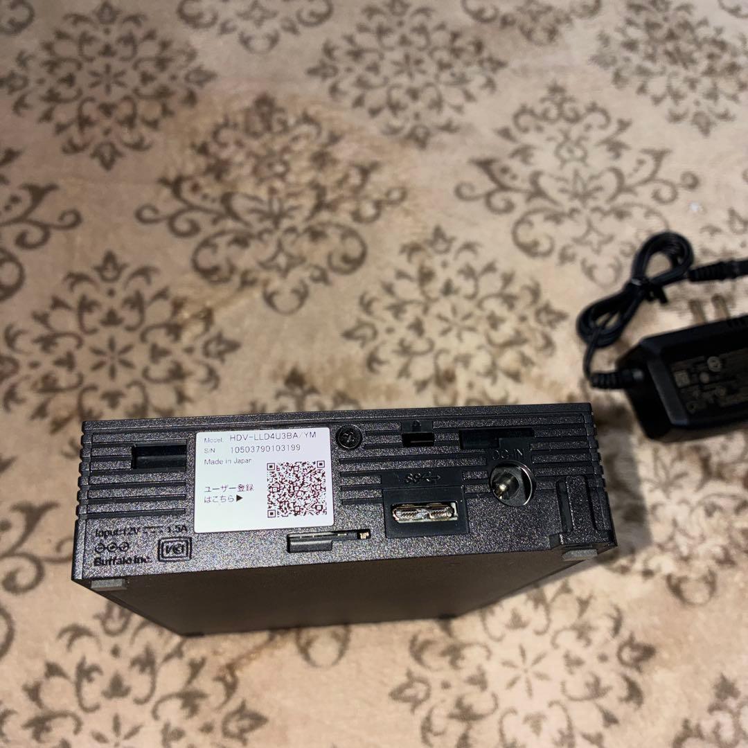 バッファロードライブステーションUSB3.2(Gen1)対応外付けHDD4TB