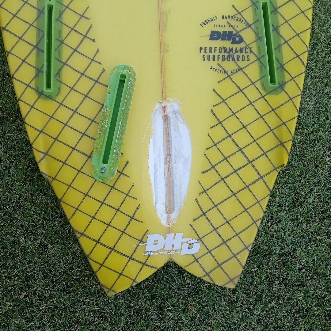 ジャンク　DHD ショートボード ツインフィン 5.8