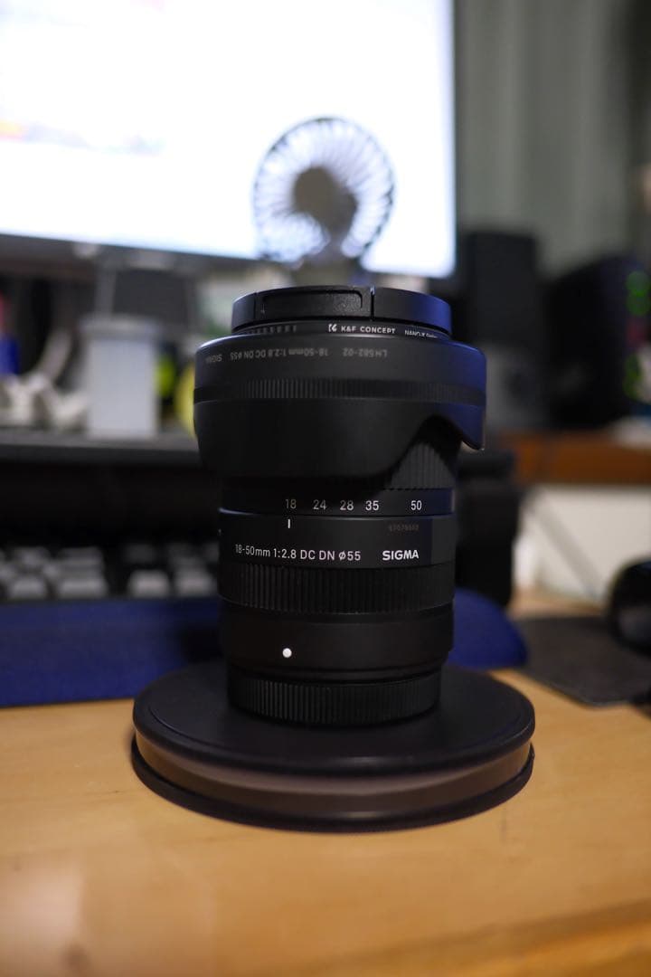 SIGMA 18-50mm F2.8 CPLフィルター付 Xマウント ※値下げ中