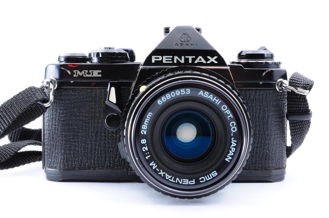 フィルムカメラ PENTAX ME black/ smc Pentax-M 28mm F2.8