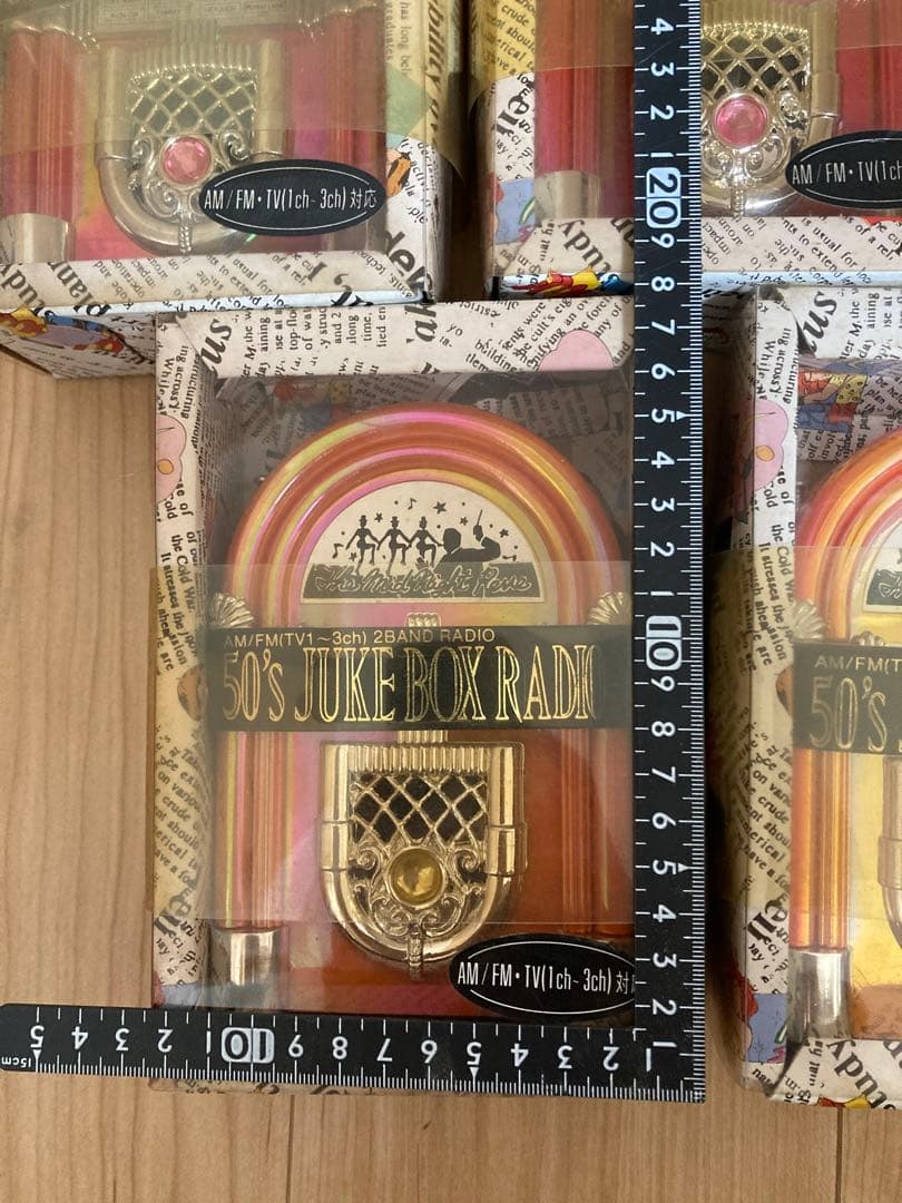 未使用未開封　50's JUKEBOX RADIO セット売り　ジュークボックス