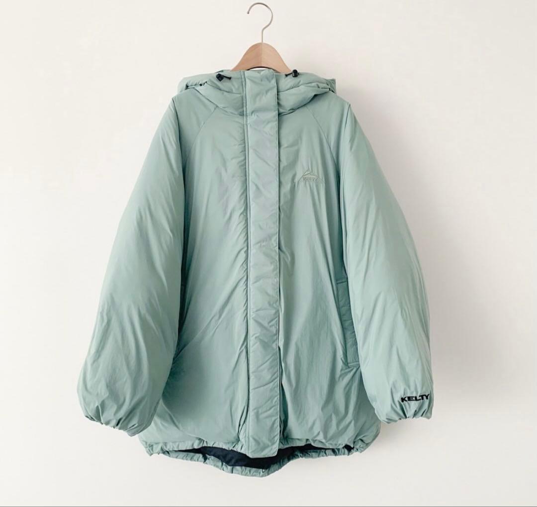 KELTY×Samansa Mos2 インサレーションミドルコート　ミント