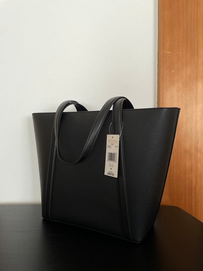 ★値下げ中★【新品】MICHAEL KORSレザーショルダートートブラック