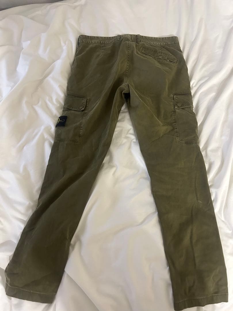 Stone  カーゴパンツ オリーブ色