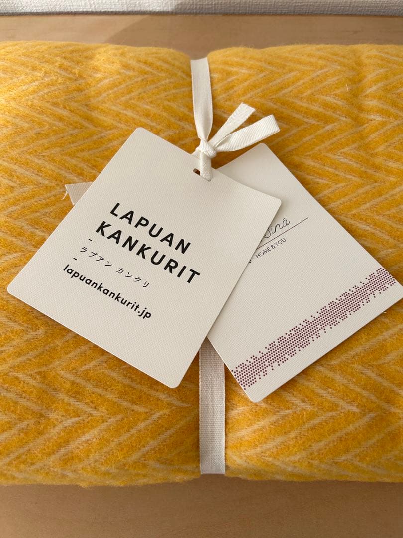 ラプアンカンクリ ウールブランケット IIDA 130x200cm