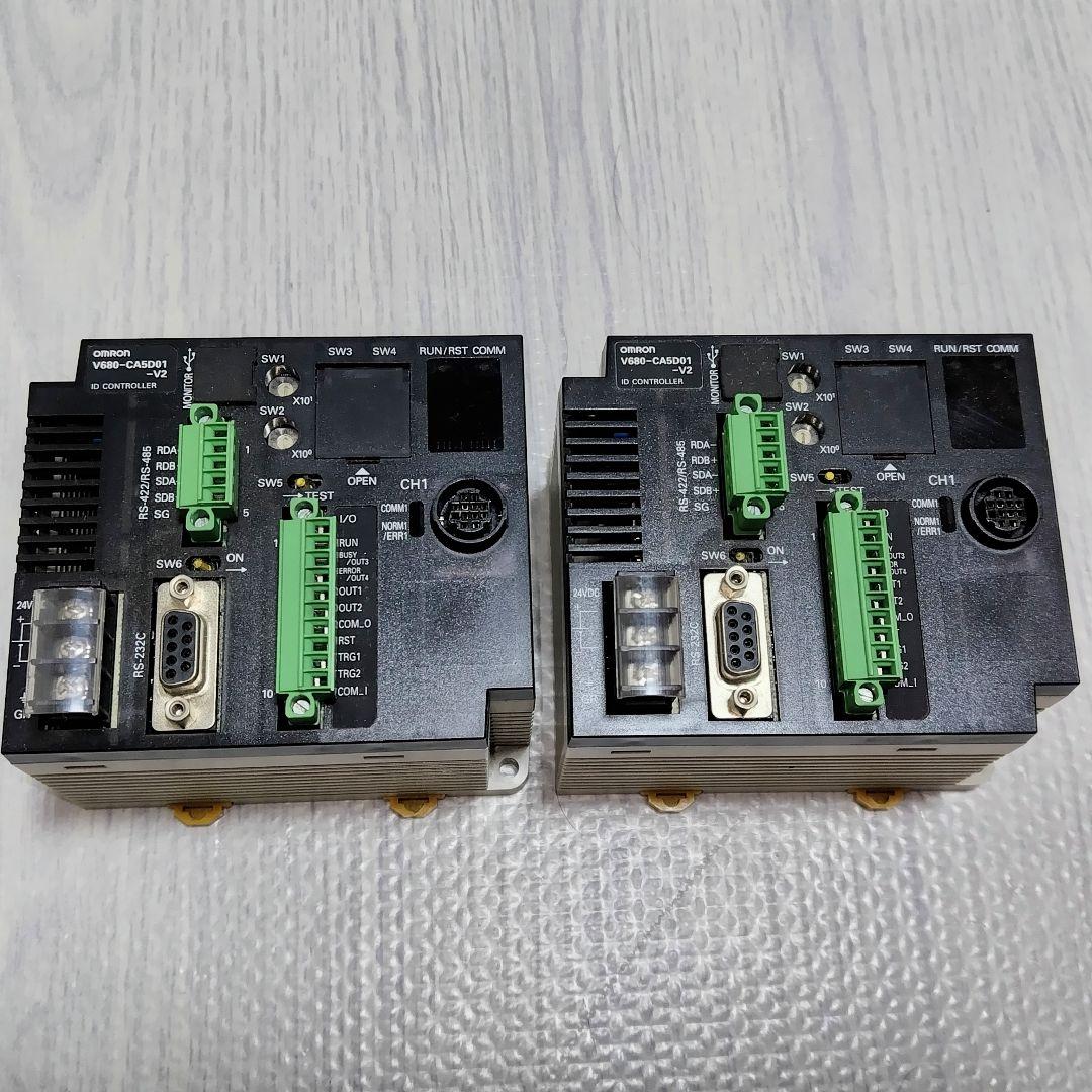 OMRON オムロン RFIDシステム V680-CA5D01-V2の2台