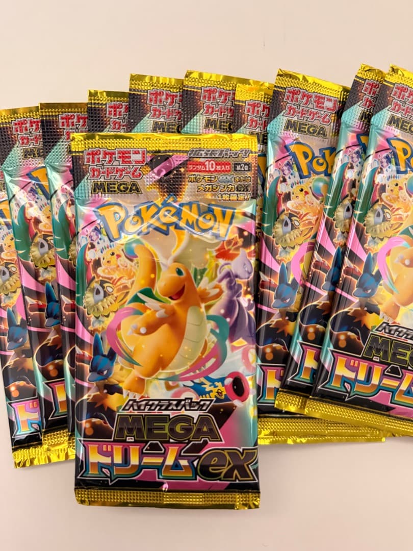 ポケモンカードゲーム MEGA ドリームex 未開封パック 11枚セット