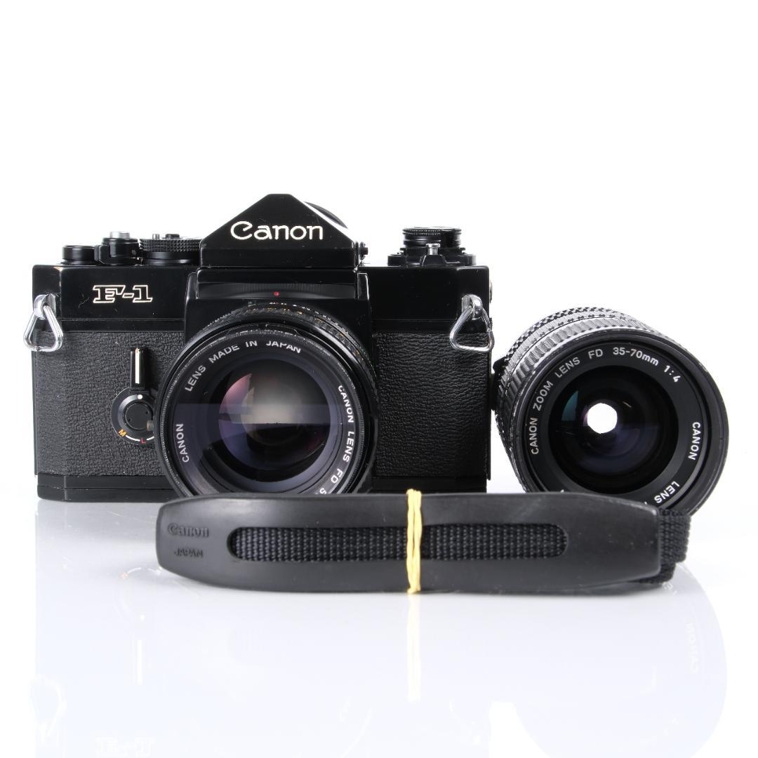 フィルムカメラ CANON F-1 / FD 50mm f1.4 ssc / NFD 35-70