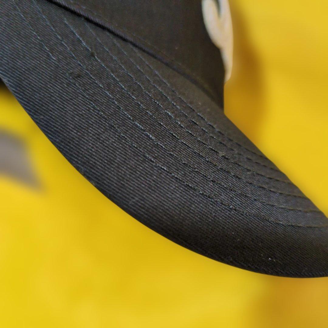 CELINE 刺繍ロゴ ブラックキャップ