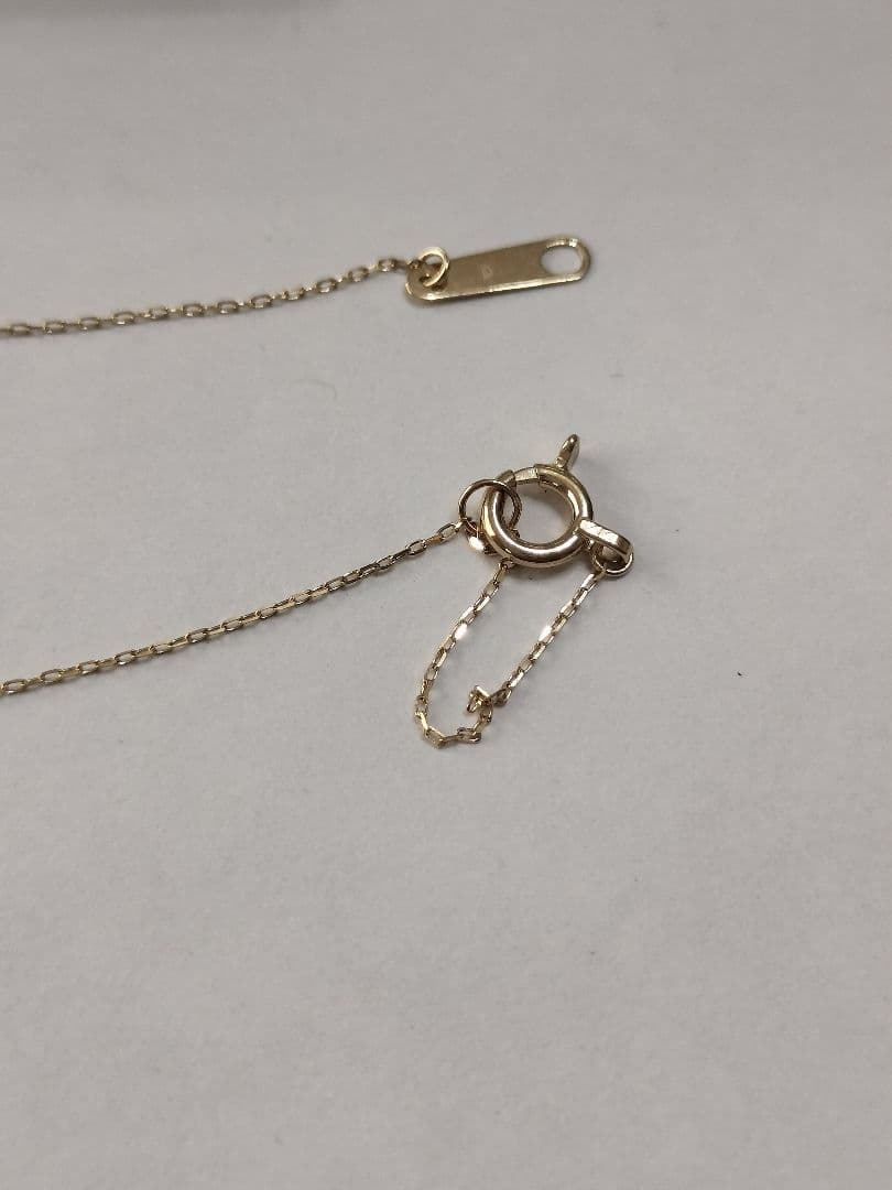 エステール　k10YG ダイヤモンドネックレス