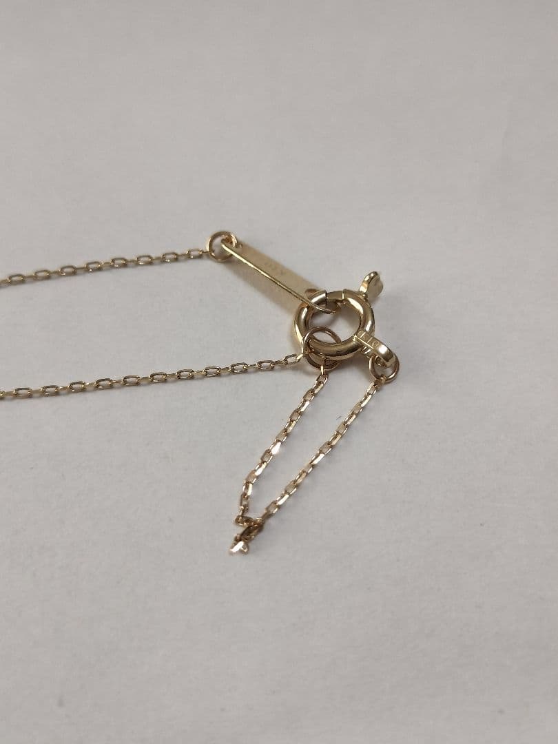 エステール　k10YG ダイヤモンドネックレス