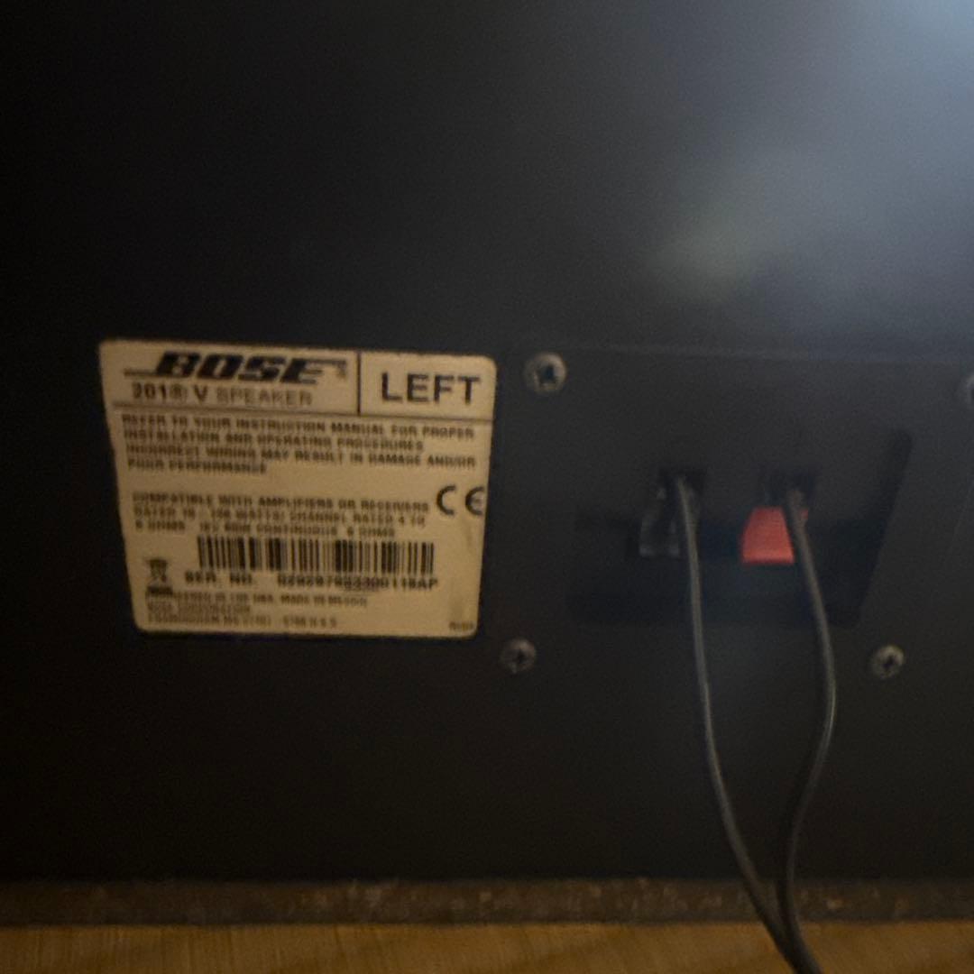 BOSE 201V スピーカー 黒　【美品！！】